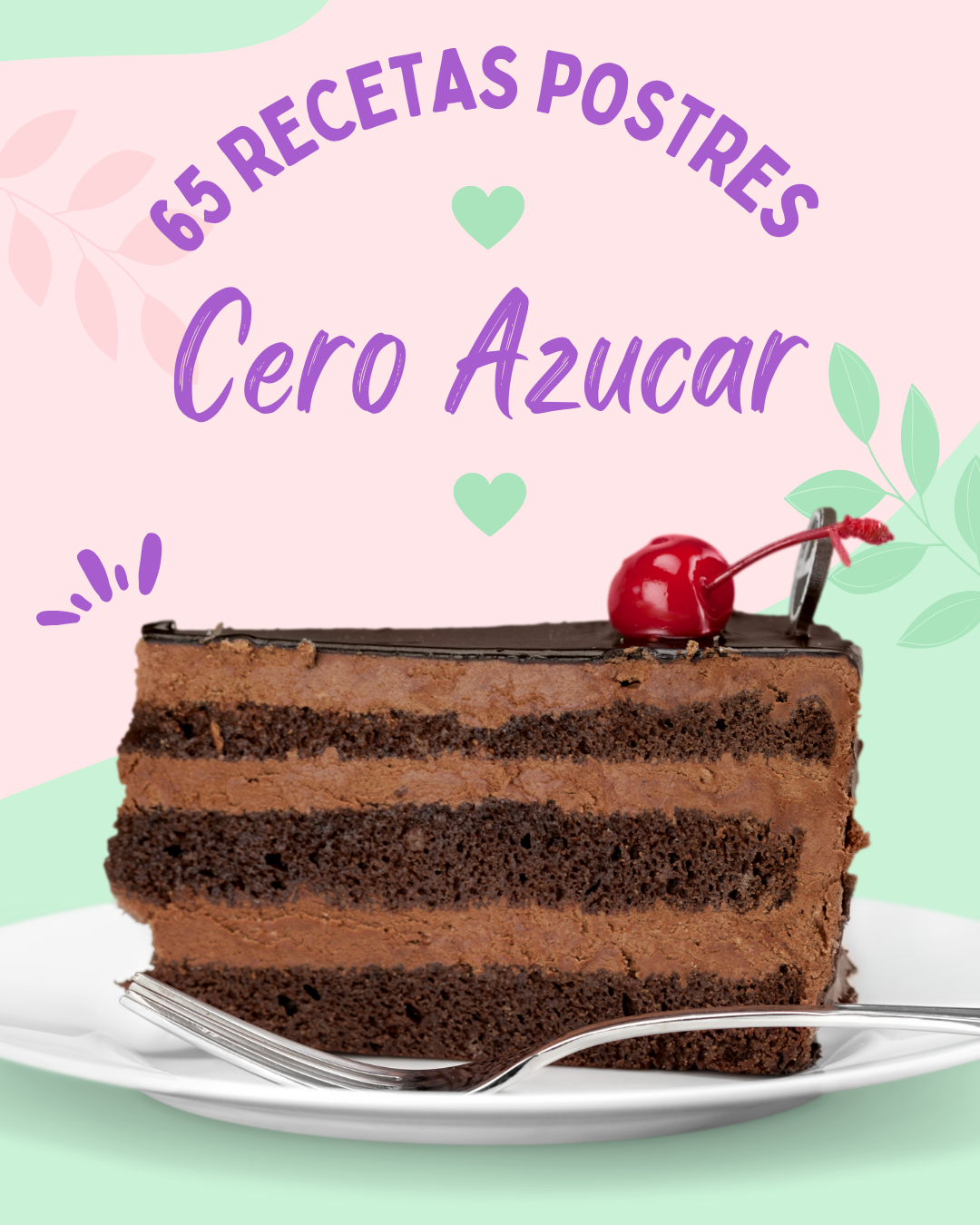 🍰 65 Recetas Postres Cero Azúcar